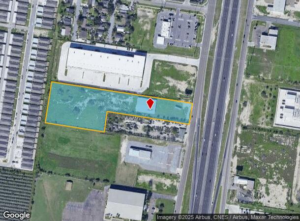  5013 N Cage Blvd, Pharr, TX Parcel Map