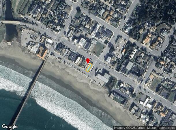 107 N Ocean Ave, Cayucos, CA Parcel Map