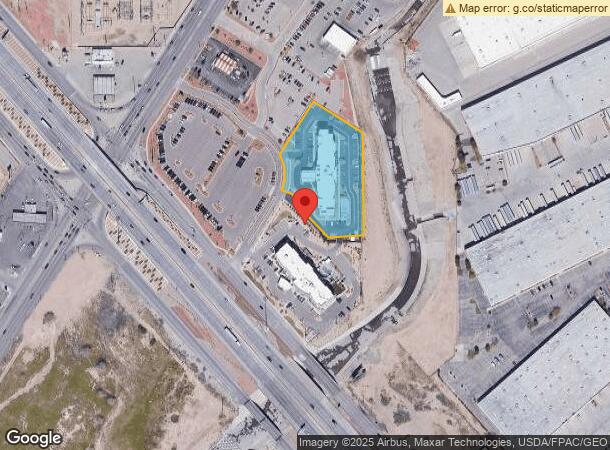  12055 Gateway West Blvd W, El Paso, TX Parcel Map