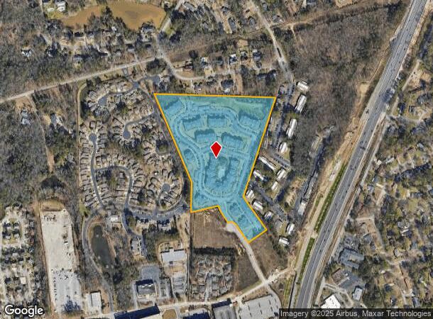  1000 Abberly Village Cir, West Columbia, SC Parcel Map