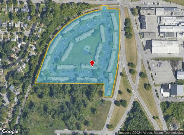  4600 Hyde Park Blvd, Niagara Falls, NY Parcel Map