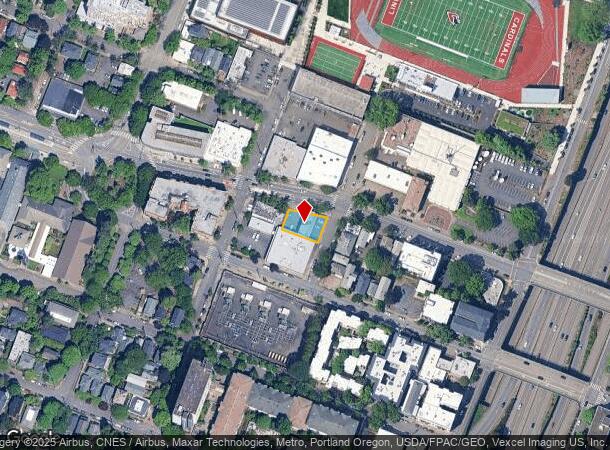 1303 Sw 16Th Ave, Portland, OR Parcel Map