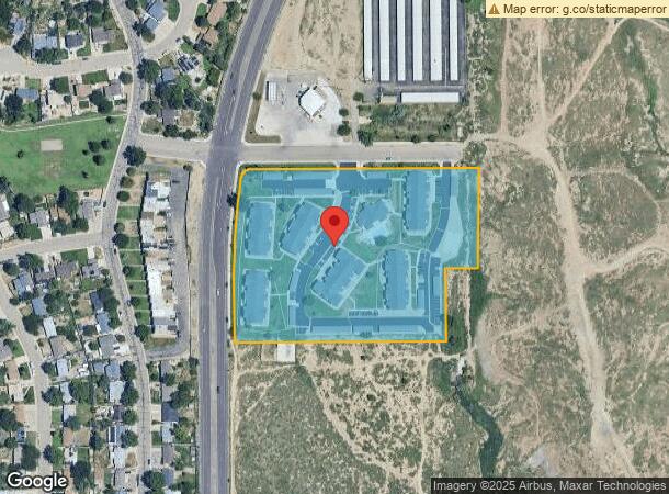  2700 Troy Ave, Pueblo, CO Parcel Map