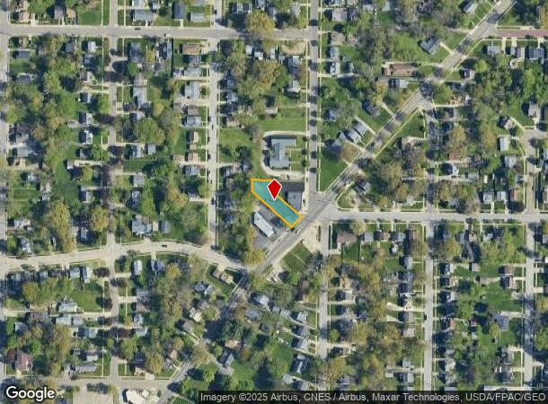  1232 Diagonal Rd, Akron, OH Parcel Map
