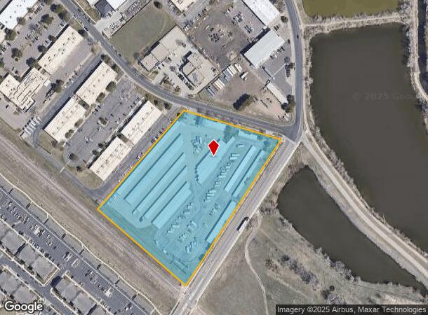 2655 Midpoint Dr, Fort Collins, CO Parcel Map