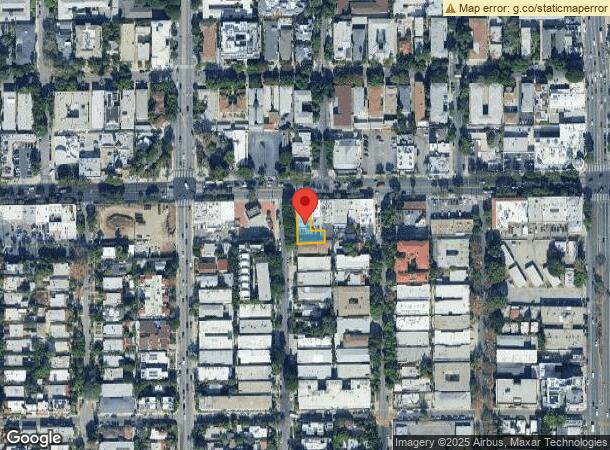  7998 Santa Monica Blvd, West Hollywood, CA Parcel Map