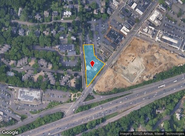 1127 Post Rd, Darien, CT Parcel Map