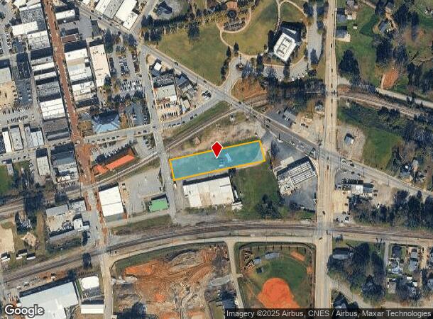  Depot St, Greer, SC Parcel Map