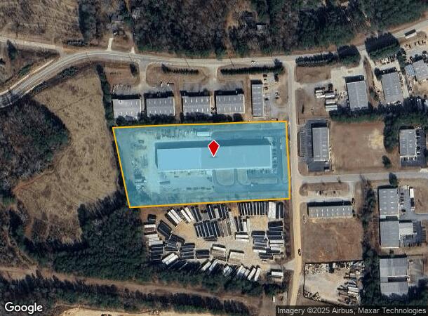 615 Patrick Industrial Dr, Winder, GA Parcel Map