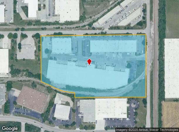  14301 W 100Th St, Lenexa, KS Parcel Map