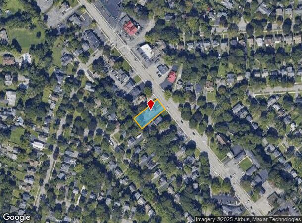  1531 Monroe Ave, Rochester, NY Parcel Map