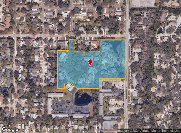  1160 Four Seasons Cir, Sarasota, FL Parcel Map