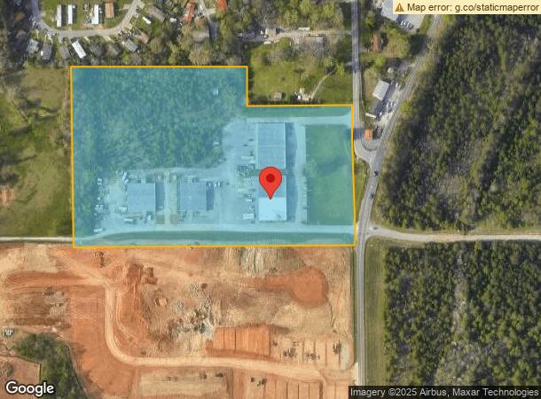  831 Happy Valley Rd, Rossville, GA Parcel Map