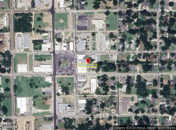  109 S Jefferson St, Pilot Point, TX Parcel Map