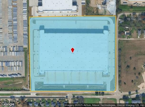 1001 E Wintergreen Rd, Desoto, TX Parcel Map