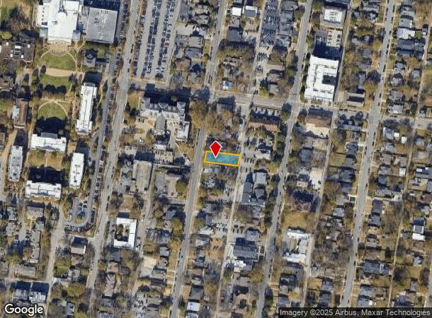  1408 17Th Ave S, Nashville, TN Parcel Map