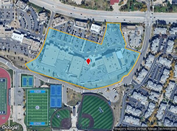 9579 S University Blvd, Highlands Ranch, CO Parcel Map