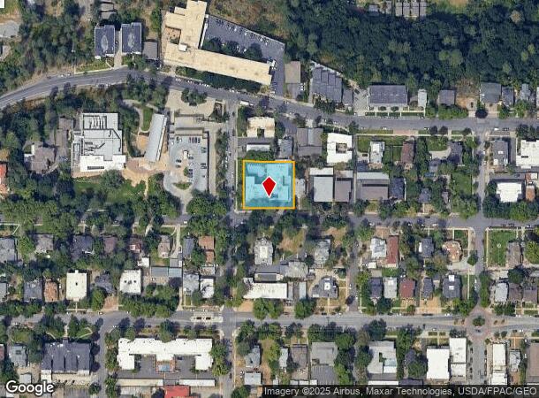  2124 W 1St Ave, Spokane, WA Parcel Map