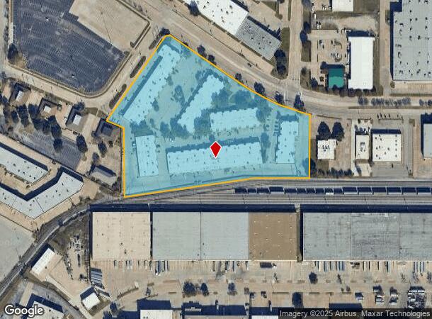 2012 E Randol Mill Rd, Arlington, TX Parcel Map