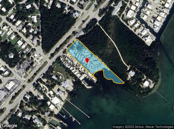 92157 Overseas Hwy, Tavernier, FL Parcel Map