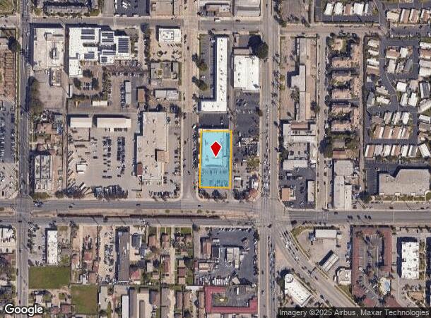 1050 S A St, Oxnard, CA Parcel Map