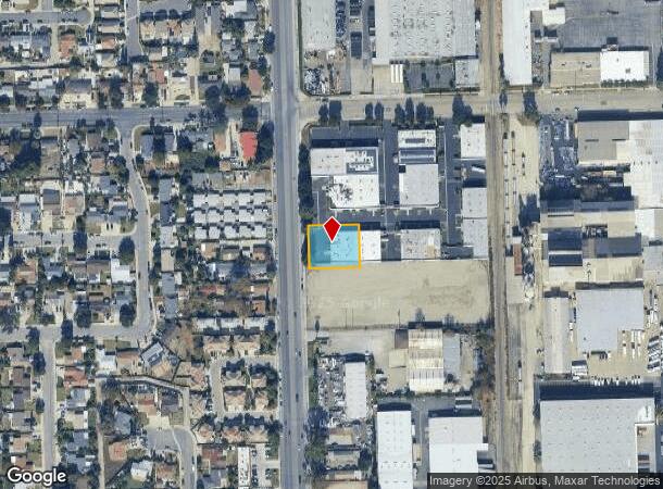  1218 E Lexington Ave, Pomona, CA Parcel Map
