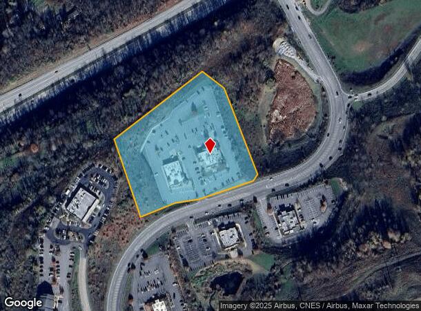 1340 University Town Centre Dr, Morgantown, WV Parcel Map