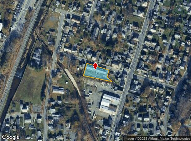 17 Jordan St, Adams, MA Parcel Map