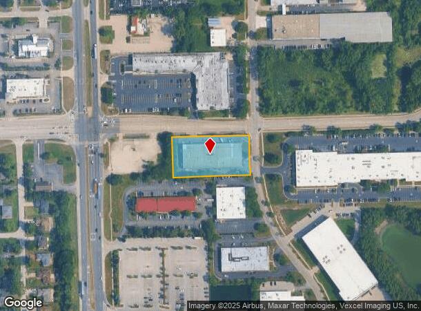 825 75Th St, Willowbrook, IL Parcel Map