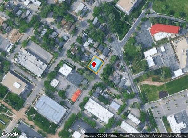  500 W Franklin St, Boise, ID Parcel Map