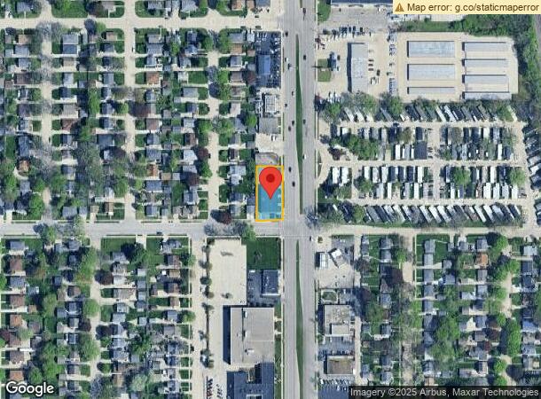  1025 S 108Th St, Milwaukee, WI Parcel Map