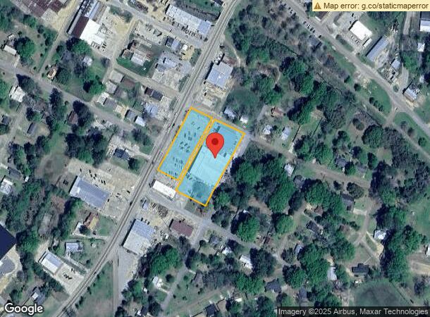  1720 Columbia Ave, Prentiss, MS Parcel Map