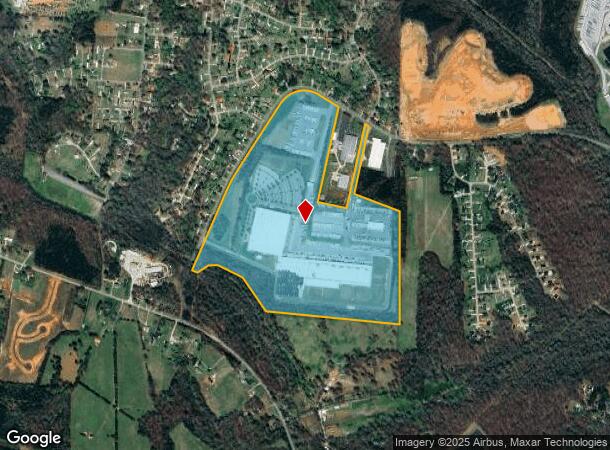  2085 Harrison Rd, Salisbury, NC Parcel Map