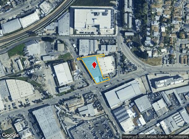 4007 Medford St, Los Angeles, CA Parcel Map