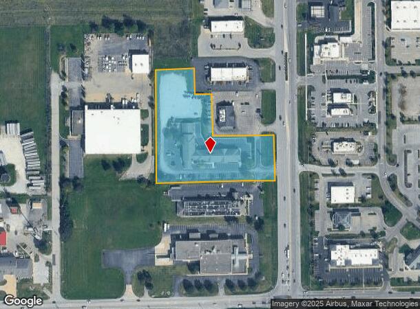2100 N State St, Greenfield, IN Parcel Map