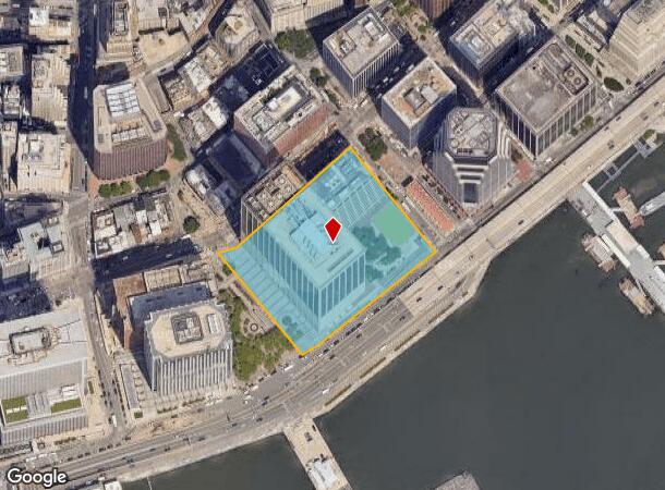  43 Water St, New York, NY Parcel Map