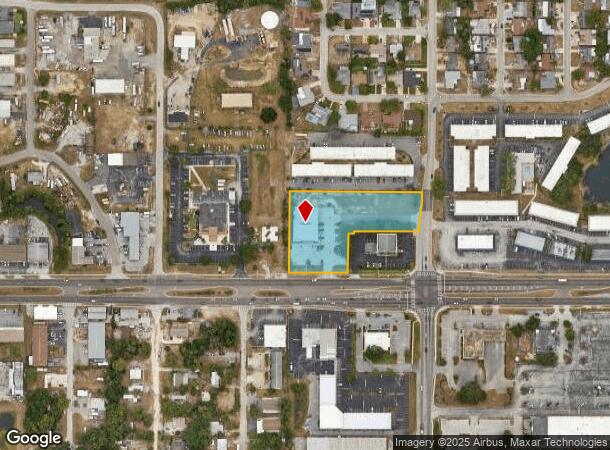  6421 Ridge Rd, Port Richey, FL Parcel Map
