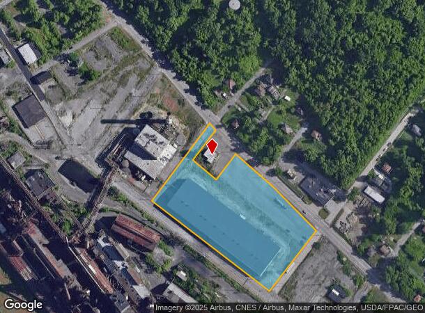  1400 Main St, Weirton, WV Parcel Map