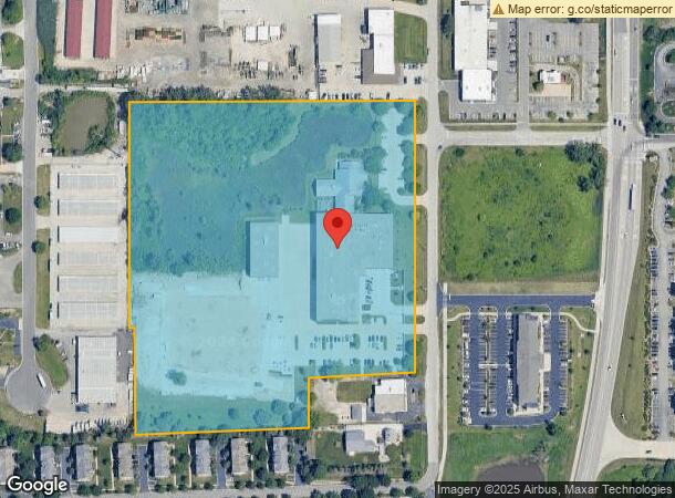  1200 Old Gary Ave, Carol Stream, IL Parcel Map