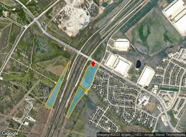  6706 Moores Crossing Blvd, Del Valle, TX Parcel Map