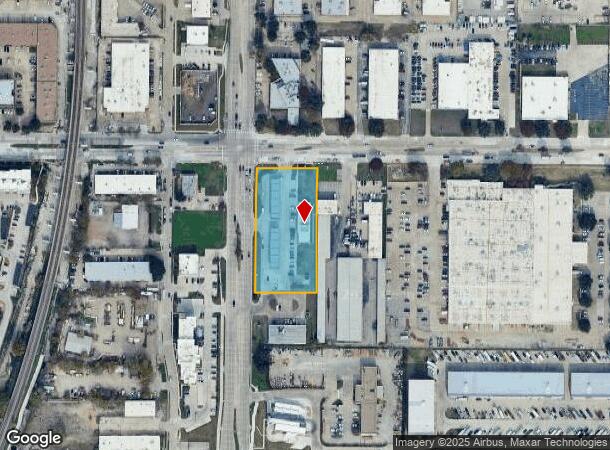  650 K Ave, Plano, TX Parcel Map