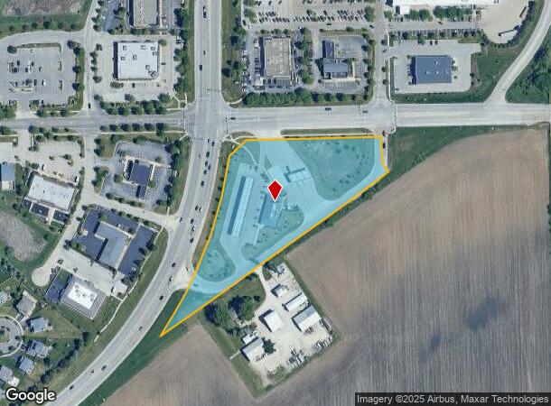  2110 Orchard Rd, Montgomery, IL Parcel Map