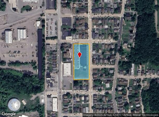  2001 Lenz Ave, Ambridge, PA Parcel Map