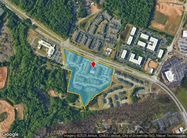 3434 Laurens Rd, Greenville, SC Parcel Map