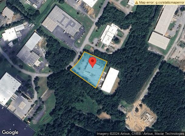  138 Commerce Ctr, Greenville, SC Parcel Map