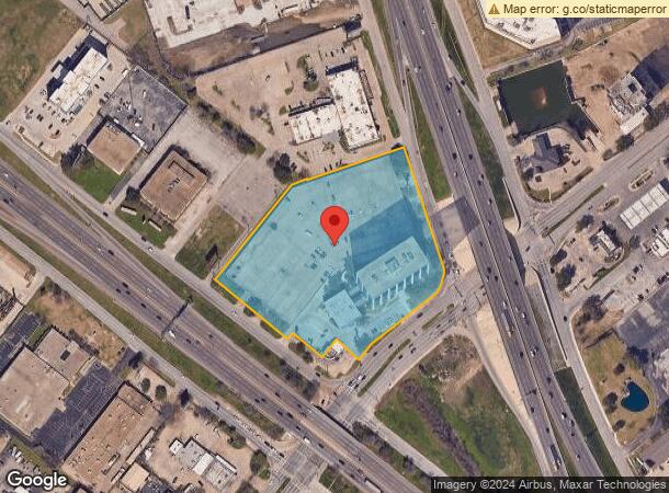  1111 W Mockingbird Ln, Dallas, TX Parcel Map