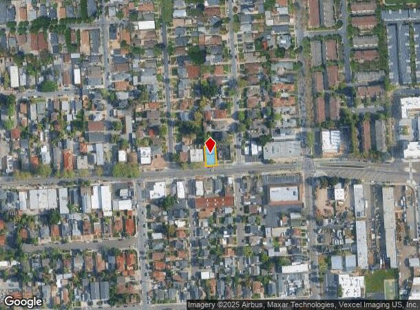  947 Park Ave, San Jose, CA Parcel Map