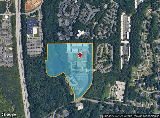  3133 Continental Colony Pkwy Sw, Atlanta, GA Parcel Map