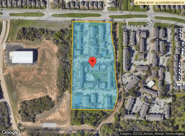  7000 John T White Rd, Fort Worth, TX Parcel Map