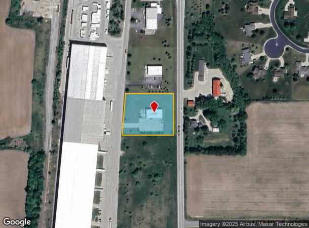  3520 S River Rd, West Bend, WI Parcel Map